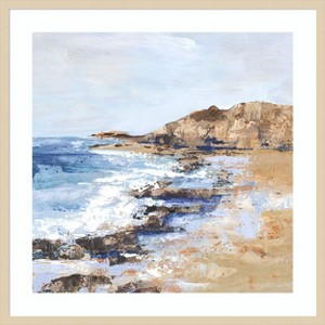 Amanti Art West Coast II by Maya Woods Wood Framed Wall Art Print - 1 of 4