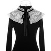 Elerevyo Women Blouse Detachable Neck Ruff Fake Dickey Collar 1 Pc - 2 of 4