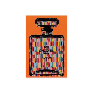 iCanvas 16" x 24" Chanel No. 5 Rainbow Print on Acrylic Glass by Dane Shue : Glossy, Shatter-Resistant Wall Art - 1 of 4