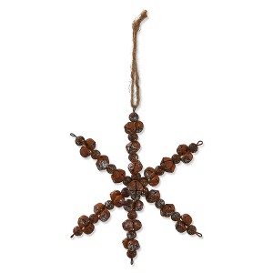 tagltd Bell Snowflake Ornament - 1 of 2