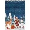 Coolmee Machine Washable Area Rugs Christmas Soft Deer Christmas Tree Snowman Non Slip Carpet for Living Room Bedroom Dining Room - 3 of 3