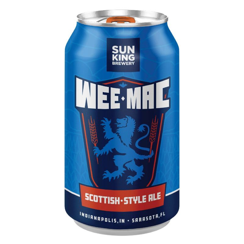 Sun King Wee Mac Scottish Ale Beer - 12pk/12 fl oz Cans, 2 of 3