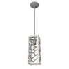Hunter 5" Gablecrest Mini Pendant Ceiling Light Distressed White Finish - 4 of 4