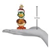 Old World Christmas Blown Glass Ornament for Christmas Tree, Silly Santa Duck - 4 of 4