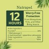 Natrapel Tick & Insect Repellent Wipes - Bug Spray with 20% Picaridin - Protection Against Mosquitoes, Ticks & More - 12 Wipes, 3 Pack - 2 of 4
