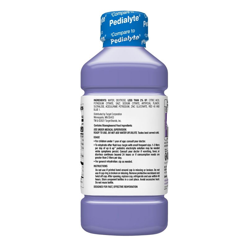 Pediatric Oral Electrolyte Solution - Grape - 33.8 fl oz - up &#38; up&#8482;, 5 of 9