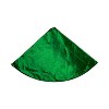 Vickerman 72" Green Metallic Christmas Tree Skirt - 2 of 2
