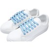 INSPIRE CHIC Colorful Printed Fun Flat Shoe Laces for Sneakers 2 Pairs - 4 of 4