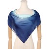 INSPIRE CHIC Women's Gradient Colorful Large Silky Hair Wrap Bandana Neck Scarf 35.4" X 35.4" - 2 of 4