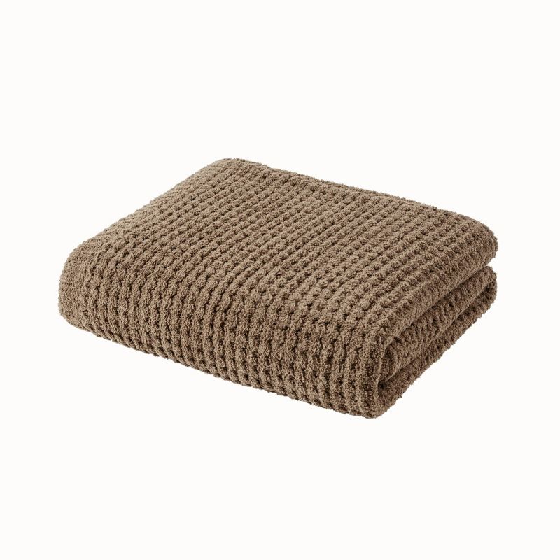 50"x60" Eden Waffle Knit Chenille Throw Blanket - Madison Park, 1 of 9