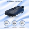 Vizari Kids Stealth Firm Ground Kids Outdoor Soccer Cleats | Athletic Football Shoes for Boys and Girls | Professional Futsal Football Training Soccer Shoes (Toddler/Little Kid/Big Kid) - 4 of 4