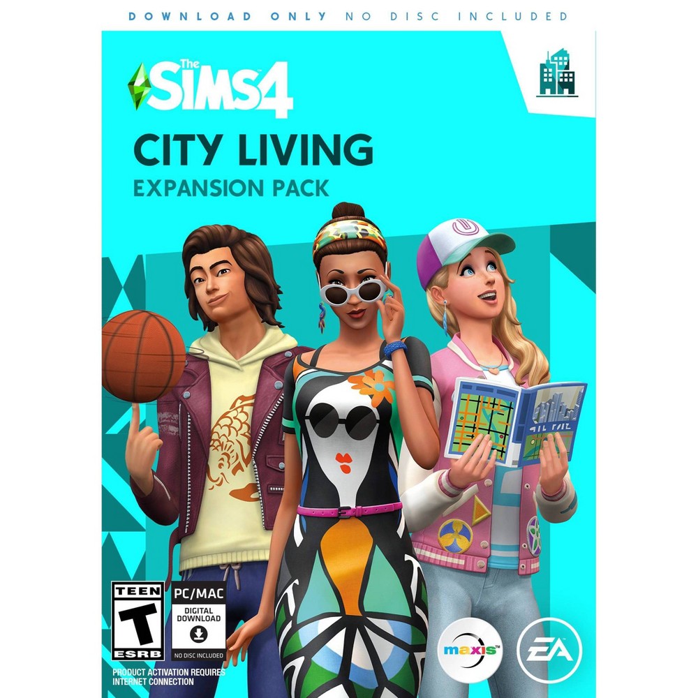 The Sims 4 City Living Expansion Pack PC Game was $39.99 now $19.99 (50.0% off)