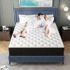 ELJGET Queen/King Mattress, 12 Inch Mixed Memory Foam Mattress in a Box, Zoned Pressure Relief, Medium Firm Feel, Motion Isolation, Deep Sleep - 2 of 4