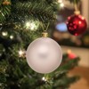 Unique Bargains Plastic Party Wedding Christmas Box Packed Hanging Ornament Balls 2.4" 24 Pcs - 4 of 4