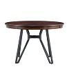PAGED 45.28" Dining Table, Modern Kitchen Table with Sturdy Wood Frame, Rectangle Living Room Table for Kitchen Dining - 2 of 4