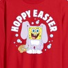 Men's - SpongeBob Squarepants - Hoppy Easter Long Sleeve Graphic T-Shirt - 2 of 4