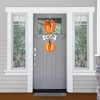 Big Dot of Happiness Fall Pumpkin - Hanging Porch Halloween or Thanksgiving Party Outdoor Decorations - Front Door Decor - 3 Piece Sign - image 2 of 4