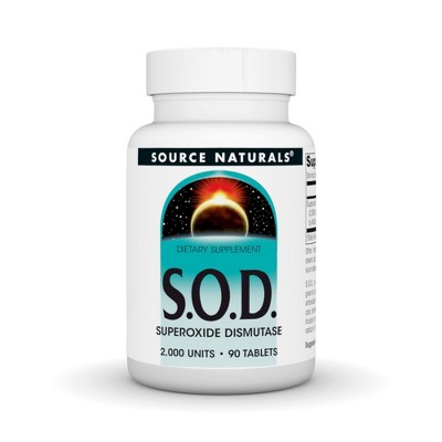 SOD 2000 by Source Naturals, Inc.  -  90 Tablet