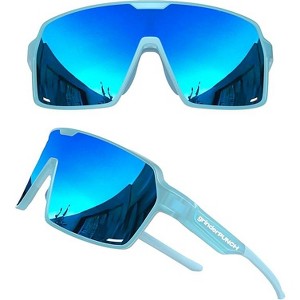 grinderPUNCH Polarized Sport Sunglasses  UV Protection Eyewear for Men & Women | Baseball, Pickleball, Running, Hiking & Cycling - 1 of 4