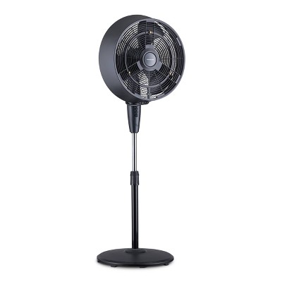 Frigidaire 500' Outdoor Misting and Pedestal Fan - Black