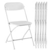 MAYEERTY 4 Piece Folding Chair Indoor Outdoor Portable Stackable - 2 of 4