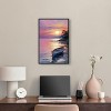 Art Remedy Quaint Sunset Shore Beach Life Inspired Wall Art Framed - 2 of 4
