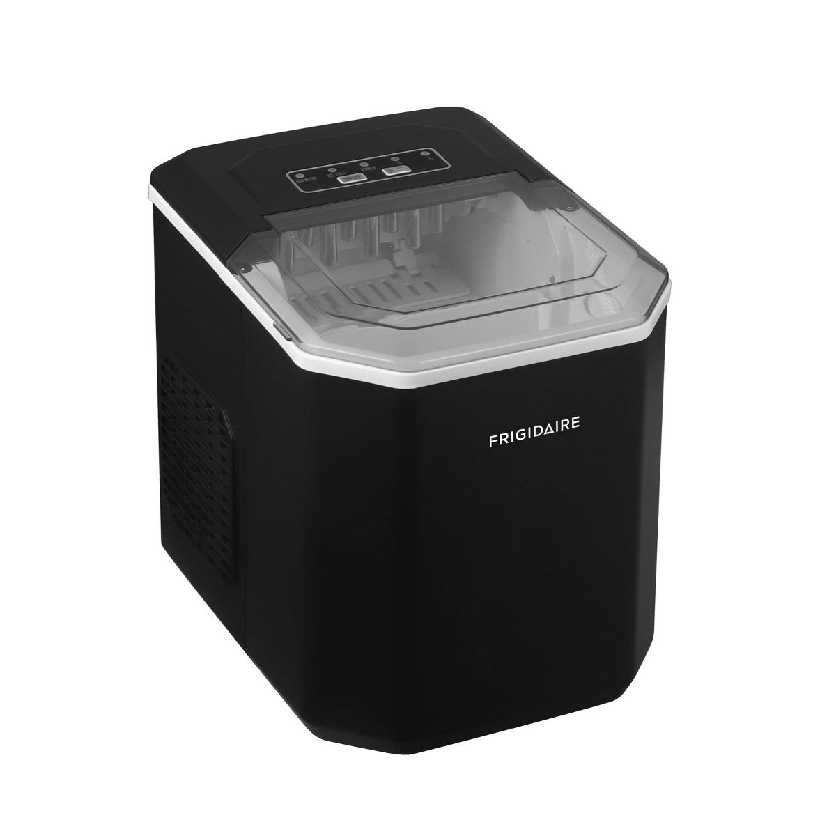 Frigidaire 26lb Compact Countertop Ice Maker Black: Portable Countertop Ice Machine, Bullet Ice, 26lb Daily Production - thumbnail 2