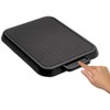 Copco Coffee Cab Rolling Countertop Small Appliance Stand, Compact Glide Pad, Non-Slip, Heat-Resistant, Easy Access & Durable Construction (Black) - 3 of 4