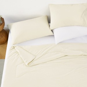 AENKYO Cooling Comforter for Hot Sleepers, Breathable Summer Bedding,Lightweight Breathable Bedding, Double-Sided Summer Quilt - 1 of 4