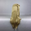 Unique Bargains Women's Halloween Wigs 31" Blonde with Wig Cap Straight Hair - image 4 of 4