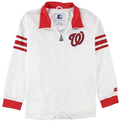 STARTER Mens Washington Nationals Windbreaker Jacket