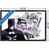 Trends International DC Comics Batman: Gotham Inked - Group Framed Wall Poster Prints - 3 of 4