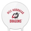 Minnesota State University Moorhead Dragons Acrylic Cake Topper Party Decoration for Wedding Anniversary Birthday Graduation - 3 of 4