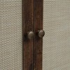 Rattan Bathroom Cabinet, Bathroom Floor Cabinet with Drawer,Display Storage with Doors,Kitchen Cupboard,Storage Cabinet for Living Room - 4 of 4