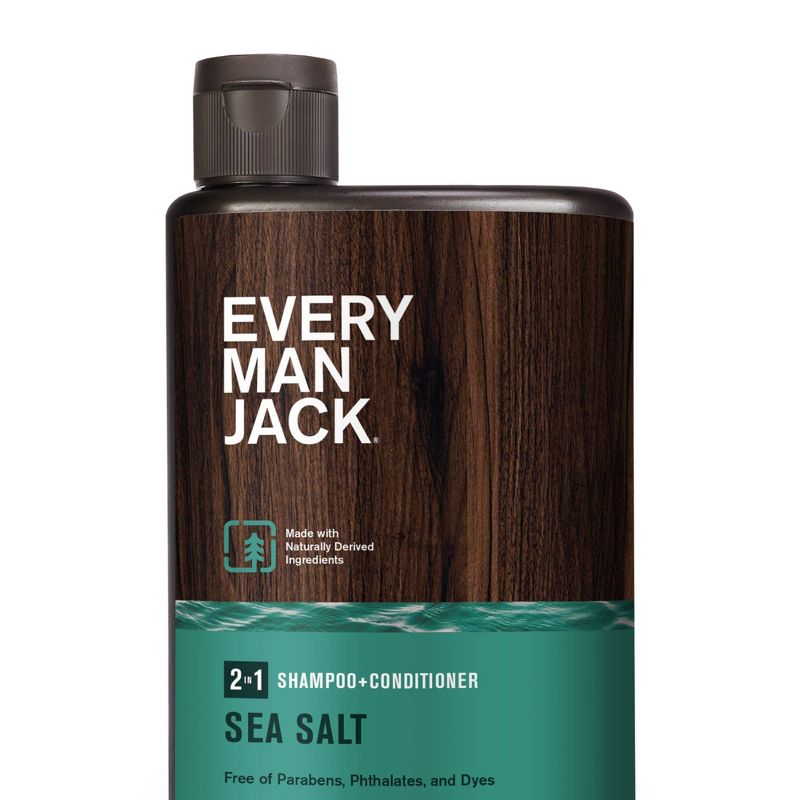 Every Man Jack Sea Salt Men&#39;s 2-in-1 Shampoo + Conditioner - 13.5 fl oz, 1 of 15