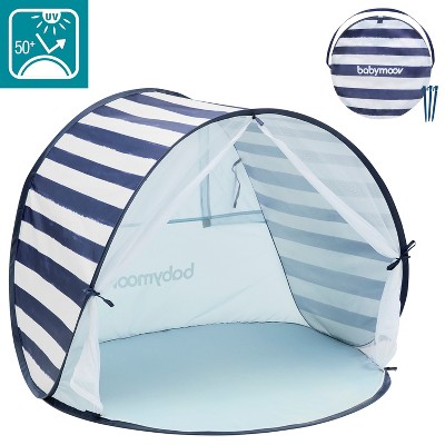 Babymoov Kid's UV Resistant Portable Pop-Up Sun Shelter and Marine Play Tent with Convenient Carry Bag for Babies to Young Kids, Navy