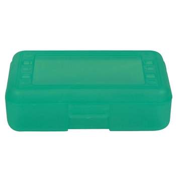 Jam Paper Plastic Sliding Pencil Case Box With Button Snap Red 2166513299 :  Target