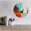 Courtside Market Global Wonders Photography Collection, Fall City Statement Piece Wood Décor - 2 of 4