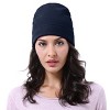 Soft Fleece Watch Cap Winter Warm Cozy Skull Hat, Black - Solaris - 2 of 4