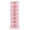 Original Rotating Shoe Rack Tower, Original 7-Tier Hold Over 35 Pairs Of Shoes, Spinning Shoe Display Lazy Susan, Revolving 360 Shoe Rack Tower - 2 of 4