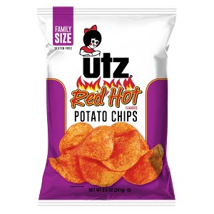 Utz Red Hot Potato Chips - 7.75oz - 1 of 4