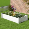 Dovelina Outdoor PVC Privacy Fence Panels With Ground Stakes - 2 of 4