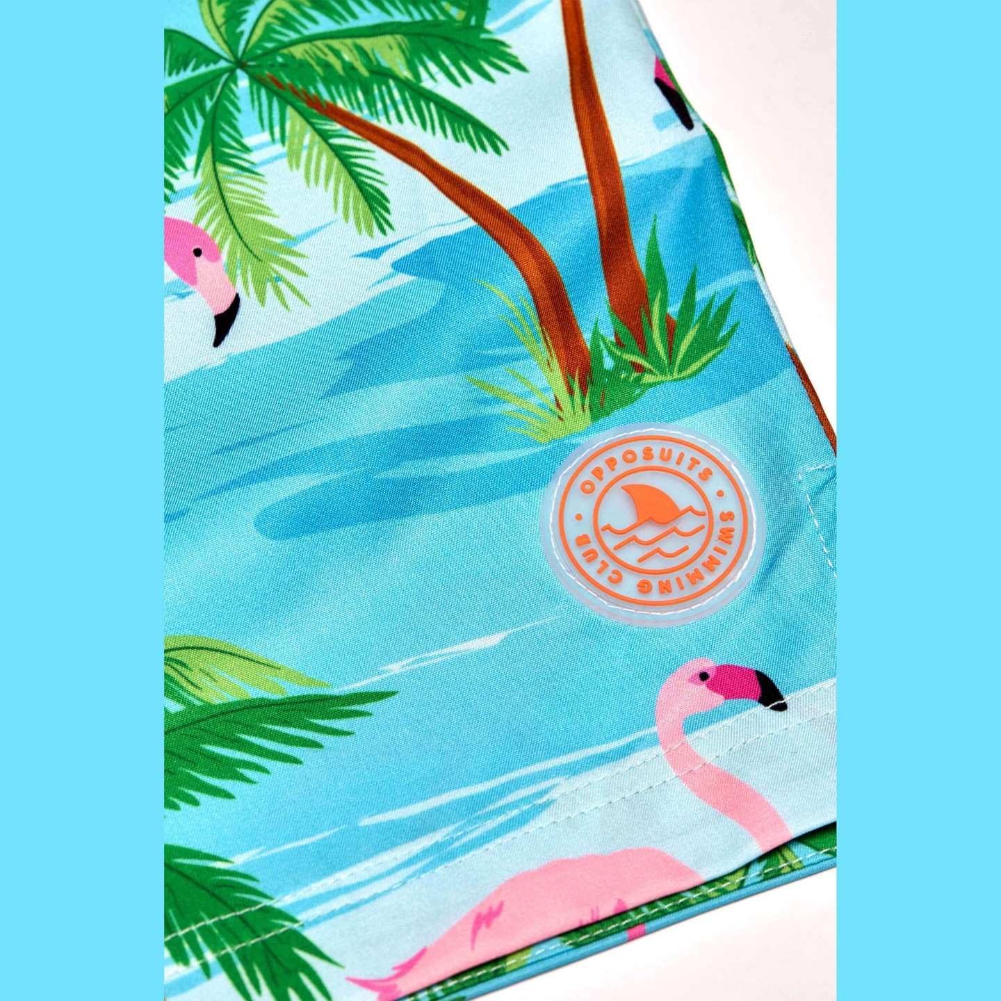 Мужские шорты OppoSuits Neon Colored Swim Shorts For Men - Neon Beach & Pool Shorts - Loose Fit - Including Drawstrings & Zippers - Green - Size Large, цвет: Разноцветный — фото 7