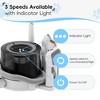 Dog Hair Clipper, Pet Grooming Vacuum, 5-in-1 Dog Hair Vacuum with 3 Modes, 3L Large Dustbin, Low Noise Design for Efficient Pet Hair Cleaning - 4 of 4