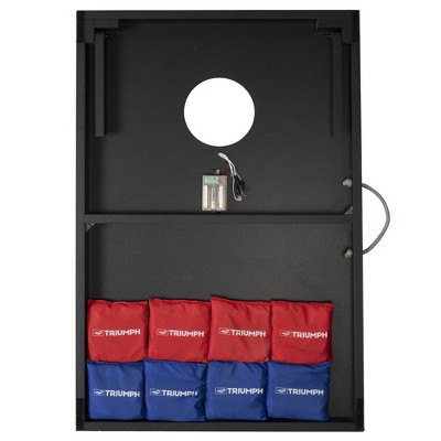 Triumph LED 2x3 Patriotic Cornhole Set with Bean Bags