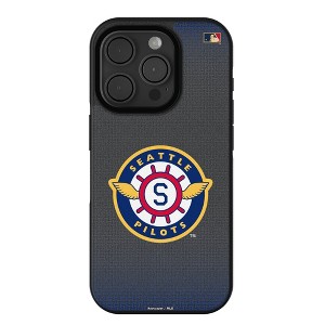 MLB Cooperstown West Teams Linen Bump Cell Phone Case for Apple iPhone - 1 of 4