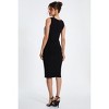 QUIZ Women's ITY Gold Buckle Detail Midi - 2 of 4