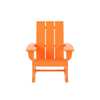 WestinTrends  Modern Adirondack Outdoor Rocking Chair