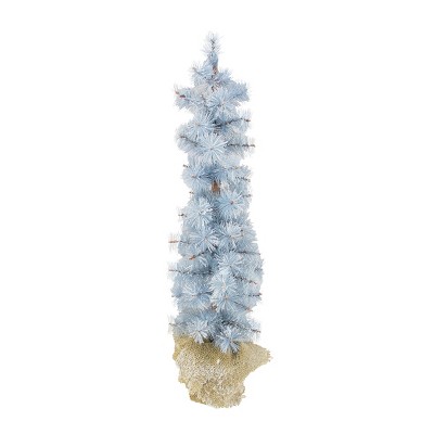  Allstate Floral 2' Unlit Winter Light Frosted Pine Artificial Christmas Tree 