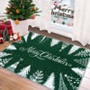 Coucheta Area Rug, Christmas Rug for Living Room, Washable Non Slip Rugs, Winter Home Decor, Soft Stain Resistant Holiday Rugs for Bedroom - 3 of 4